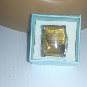 HUGE "CATS EYE" STATEMENT RING